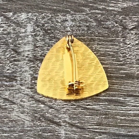 Vintage NOMADS Chicago Ski Club Pin 15/16" Long - Picture 3 of 3